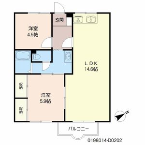 パストラル町田　Ｄ棟　＊＊ D0202号-16