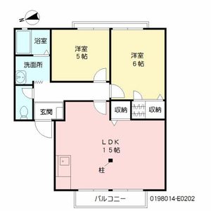 パストラル町田　Ｅ棟　＊＊ E0202号室