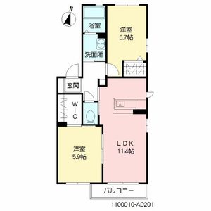 パークサイド富士見　＊＊ A0201号室