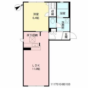 シャーメゾン高盛　Ｂ棟　＊＊ B0103号室