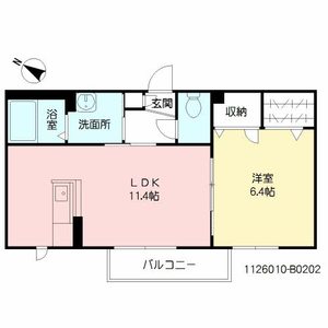シャーメゾンＴＯＫ　Ｂ棟 B0202号室