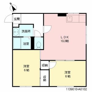 ヒルズ龍化　Ａ棟　＊＊ A0102号室