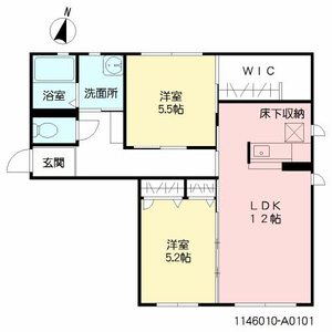 アムールメゾン　＊＊ A0101号室