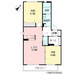 向佐野ヒルズ　Ｄ棟　＊＊ D0202号-16
