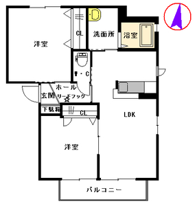 サンモール平和　＊ A0202号室