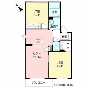 クラニア　Ｂ棟 B0202号-2