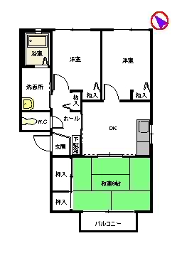 ルポ５１０　Ｃ棟　＊＊C0201-2