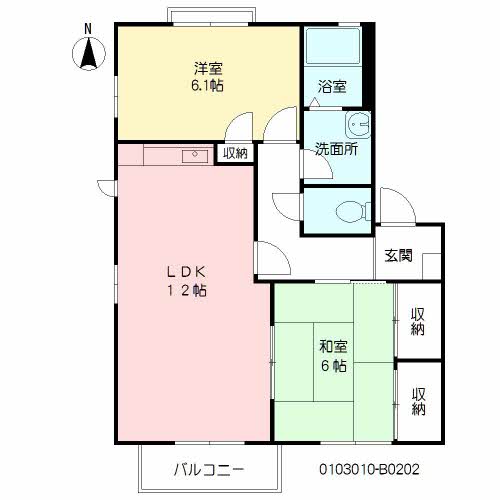 エレガンテ篠栗 B棟 B0202号-16