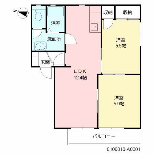 セトル古賀壱番館A0201-2