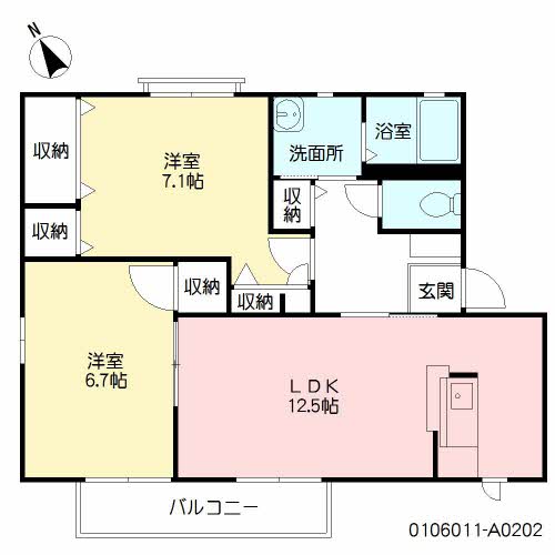 ピュア・グリーン・正の宮　Ａ棟A0202-2