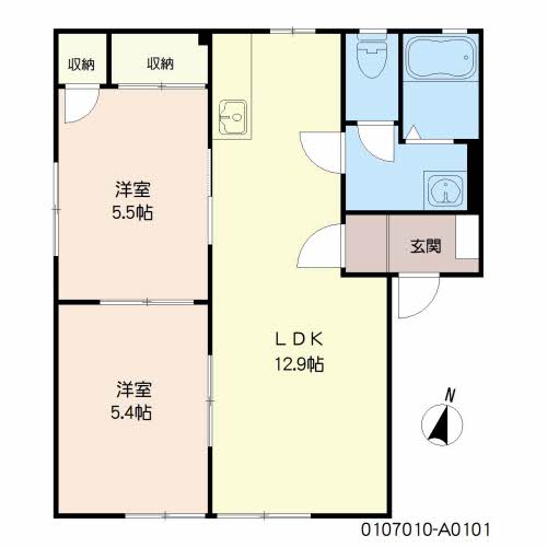 メゾン・ドマーニ　Ａ棟　＊＊A0101-2