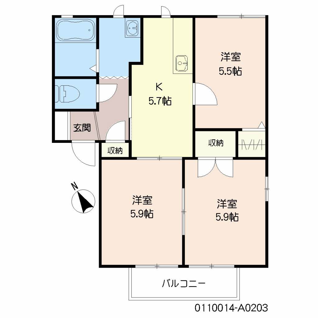 ファミール濱田 * A0203号-15