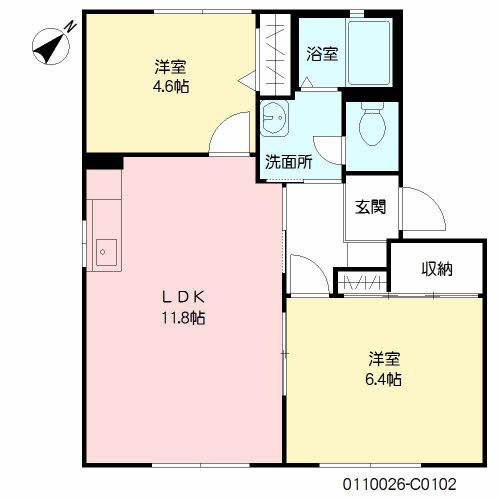 フォーレスＫＥＩ　Ｃ棟　＊＊C0102-2