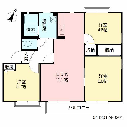 アルカディア　＊＊　Ｆ棟 F0201号-16