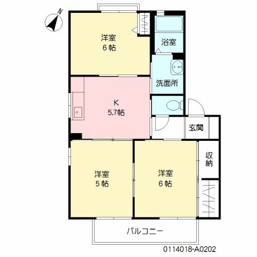 エルハイム青葉Ⅱ ** A0202号-16