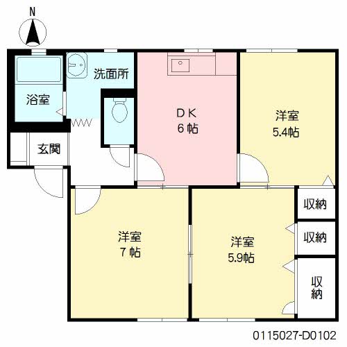 パークサイド久野 Ⅳ D0102号-12