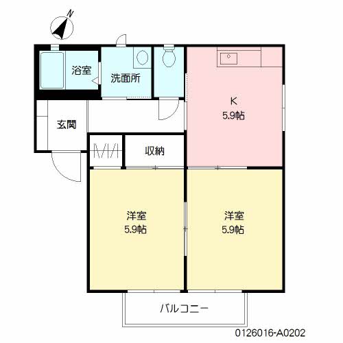 フォーレス華　Ｂ棟　＊＊ B0202号-14