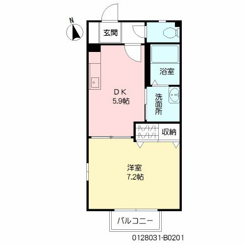 プランドールミニヨン B棟 ** B0201号-13