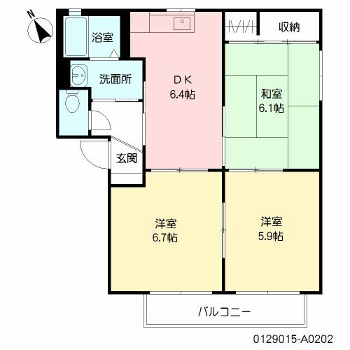 ラフォーレ.クルリ a棟 A0202号-16