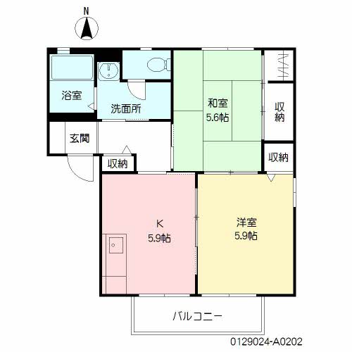キャッスルハイツ　Ｃ棟　＊＊A0202-2