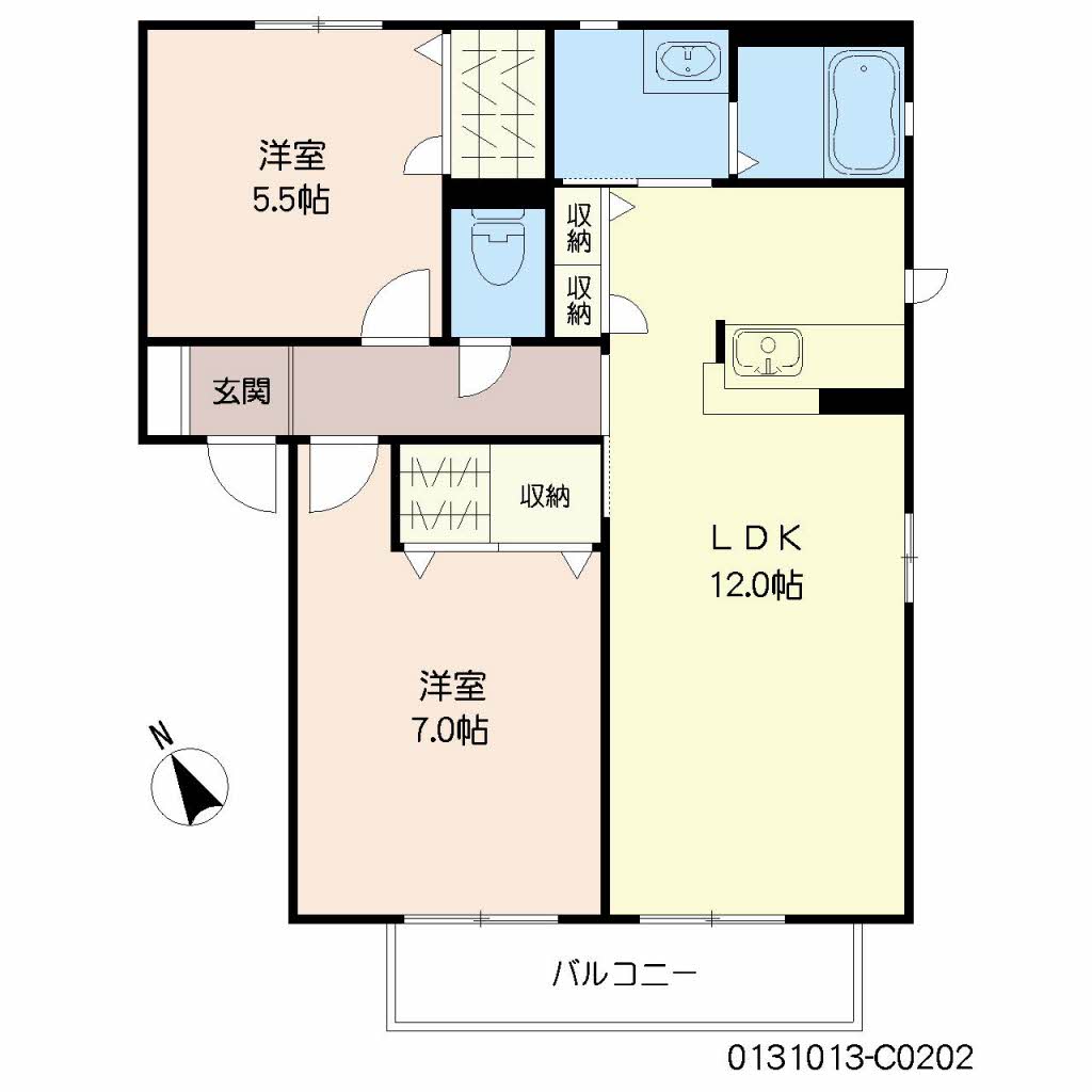 スリーゼ　Ｃ棟　＊＊C0202-2