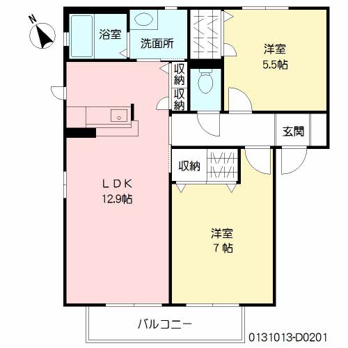 スリーゼ　Ｄ棟D0201-2