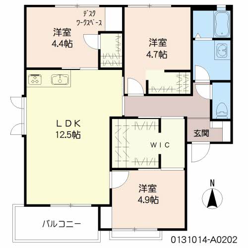 セントラルハイツ　Ａ棟A0202-2