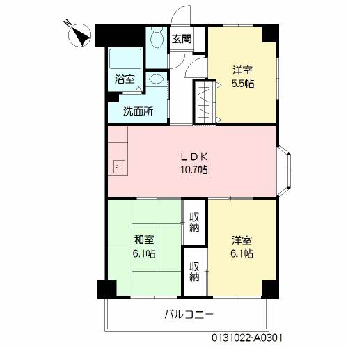 グリーンヴィレッジ則松A0301-2