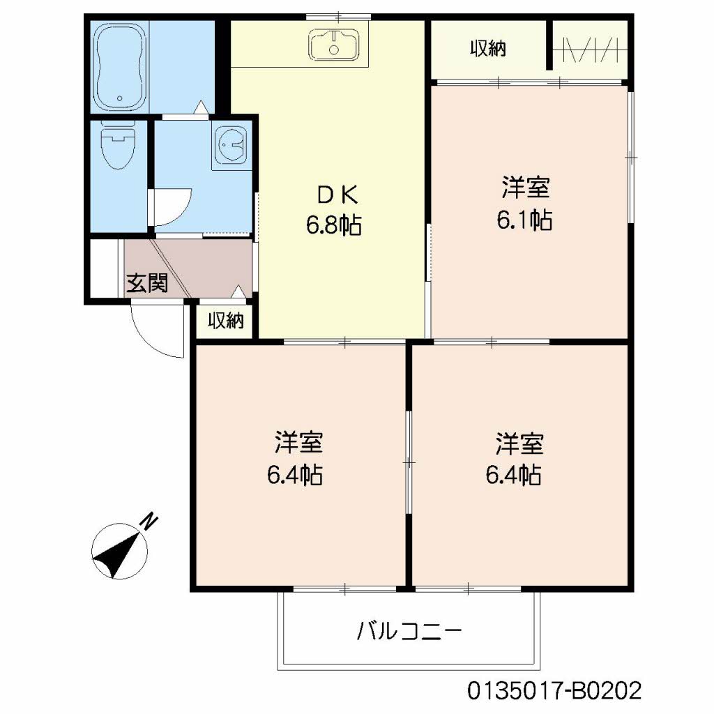 フォーレス神崎 B棟 * B0202号-14
