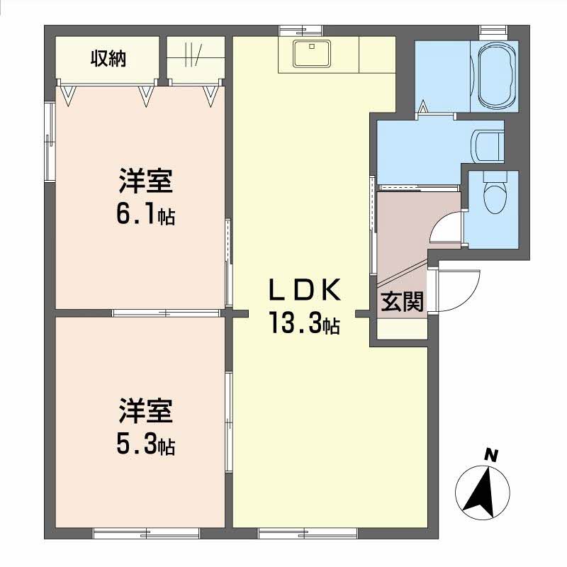 グリーンゲーブルス　参番館　＊C0201-2