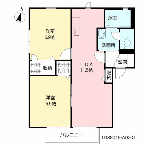 フォーレスＦ　Ⅰ棟　＊A0201-2