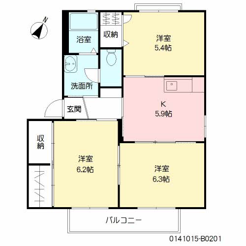 バリュージュ上諏訪　Ｂ棟　＊＃B0201-2