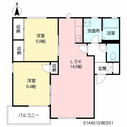 セピアコート観世　Ｂ棟B0201-2
