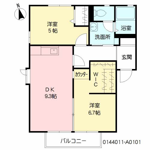 ディアス木の花 ** A0101号-16