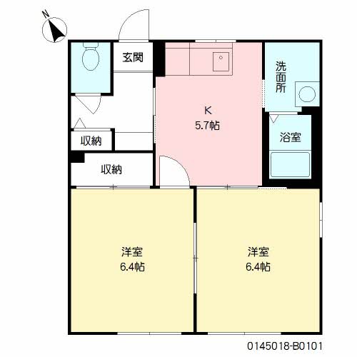 カメリアタウン 弐番館 * B0101号-16