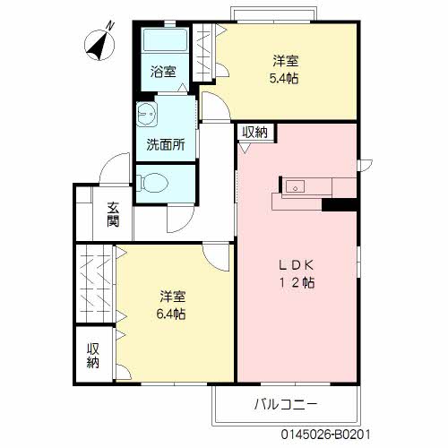 花みずき　Ｂ棟　＊B0201-2