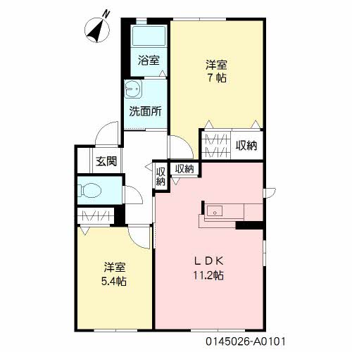 花みずき　Ａ棟　＊ A0101号-16