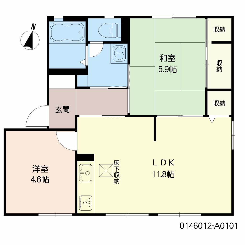 アクシス塔野　Ⅰ＊＊A0101-2