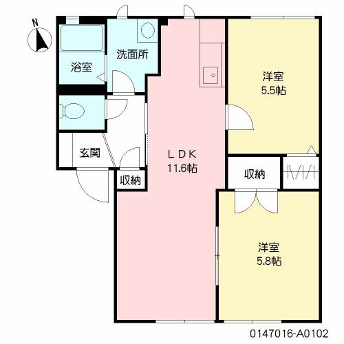 ノーズヴィラ一番館　＊A0102-2