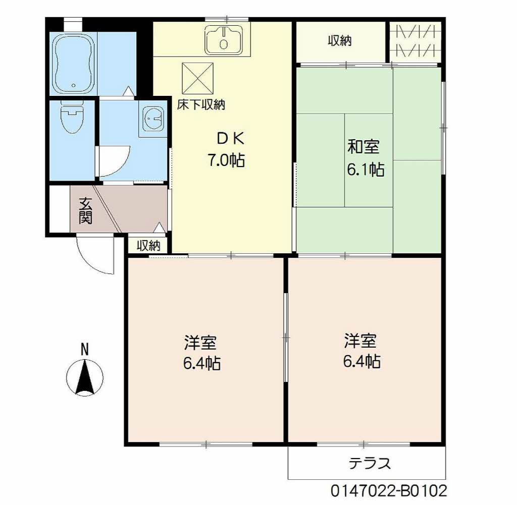 バリュージュ　Ｂ棟 B0102号-11