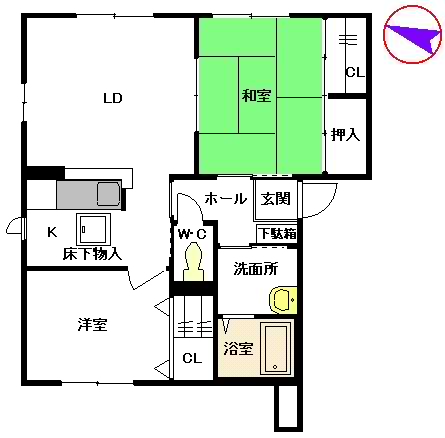 グラン・シャーメゾン　Ｂ棟　＊＊ B0101号-12
