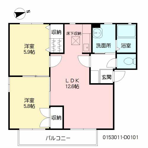 グラン・シャーメゾン　Ｄ棟　＊＊D0101-2
