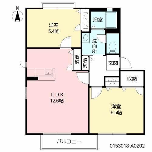 フォーレス若葉　＊A0202-2