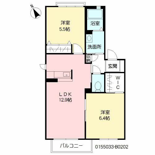 エバーグリーン桜町　Ｂ棟　＊B0202-2