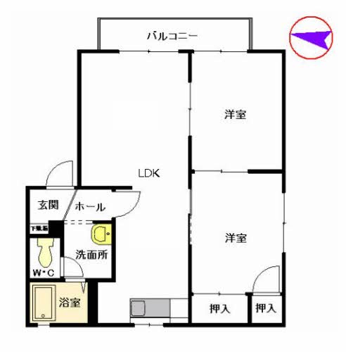 ファンタジープラザ篠栗　Ｃ棟 C0201号-14