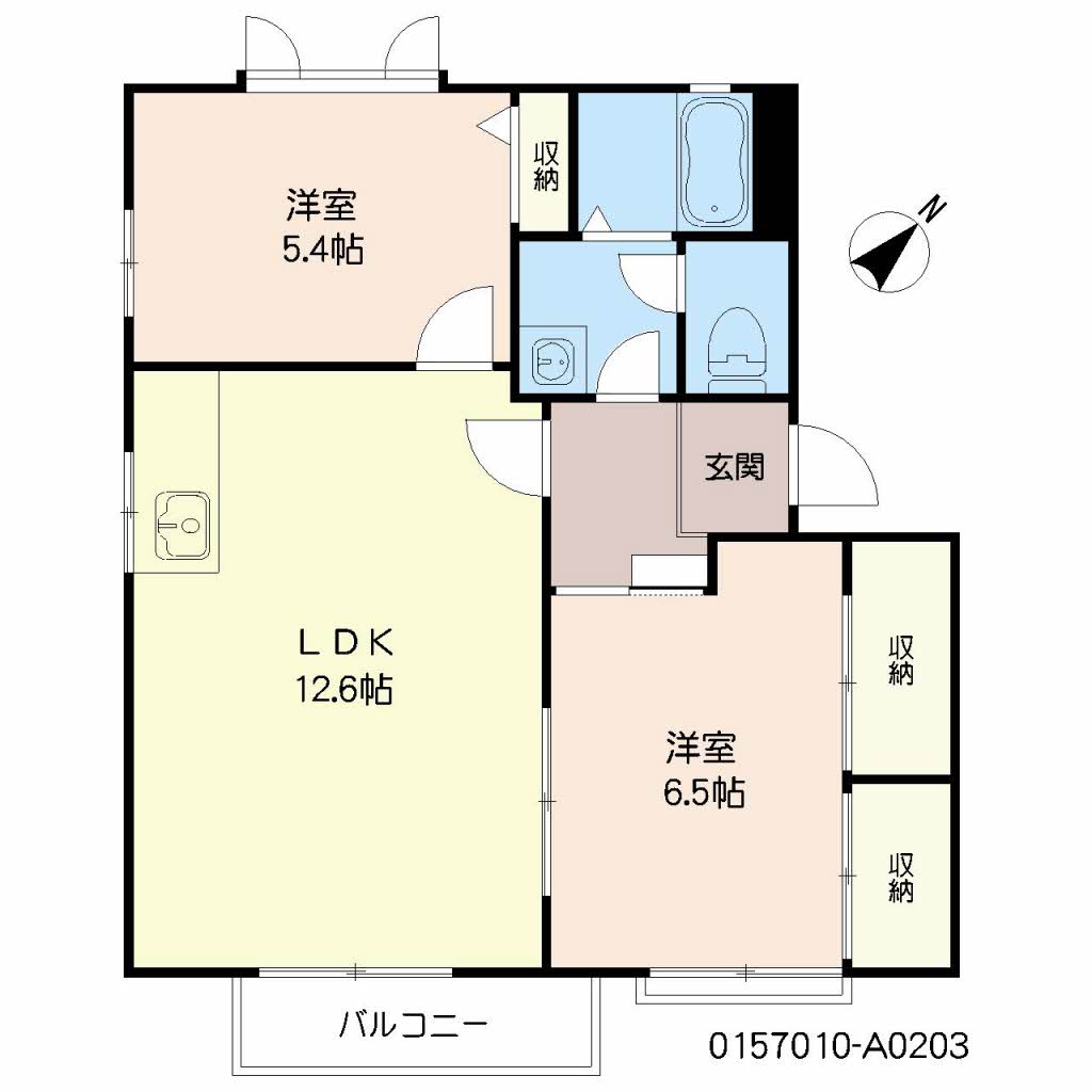 フレグランス唐原　Ａ棟　＊＊A0203-2
