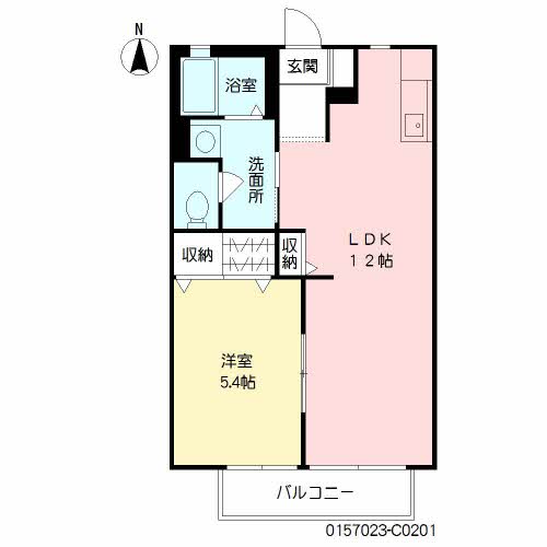 メゾン大石　Ｃ棟　＊＊C0201-2