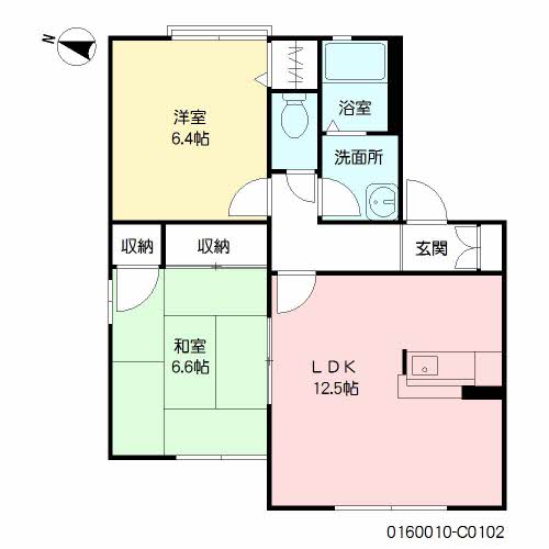 コートヴェール南片江Ⅰ　Ｃ棟 C0102号-2