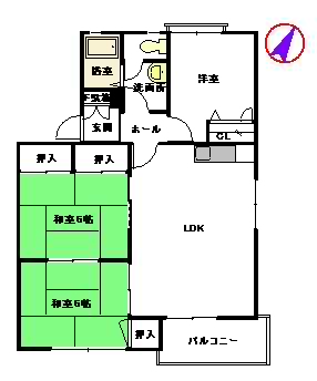 コートヴェール南片江Ⅱ　Ｌ棟L0201-2