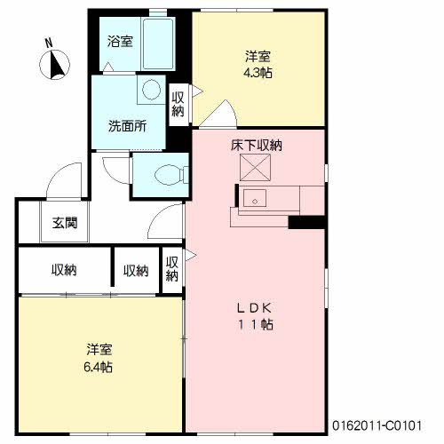 ガーデンシティ今井　Ｃ棟　＊C0101-2